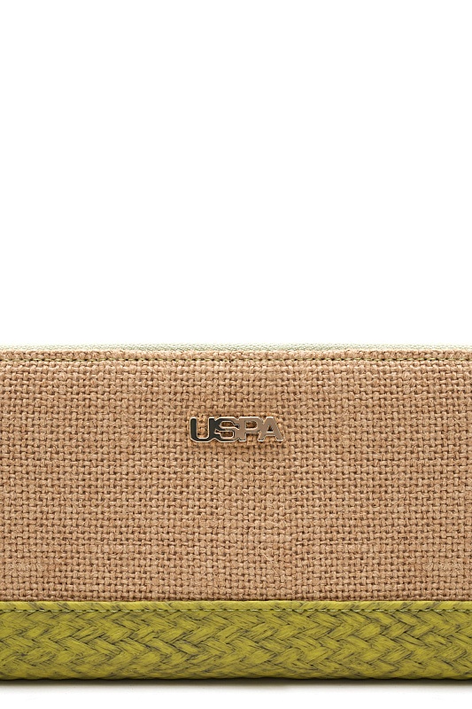 Кошелек  из джута на молнии - A082SZ0SR0Y24MUSSEDA Портмоне жен. (VR087)
