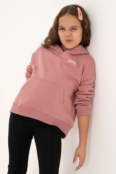 Худи с хлопком для девочек - G084SZ0820PU_8229 Толстовка жен. детс. (VR221, 9_10)