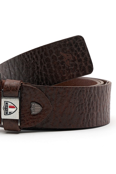 Ремень кожаный - A081SZ016AYCK23AD001 Ремень муж. (VR029, 120)