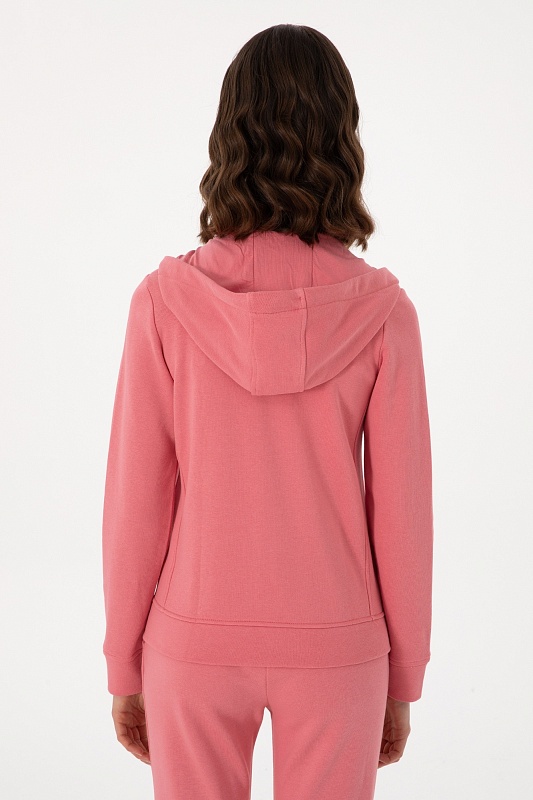 Толстовка на молнии с капюшоном - G082SZ0820SW0125 Толстовка жен. (VR167, S)