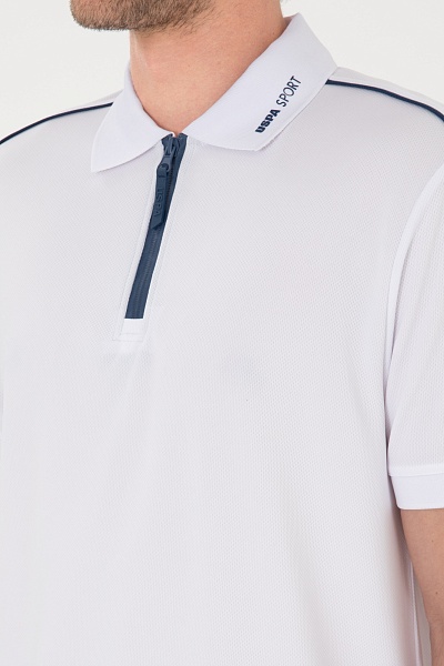 Футболка-поло молнией на воротнике - G081SZ0110S_PENCO Футболка муж. (VR013, XS)