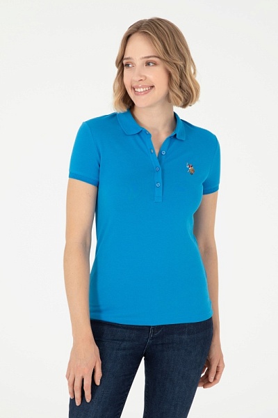 Футболка-поло хлопковая - G082SZ0110TP0124-CLR Футболка жен. (VR045, L)
