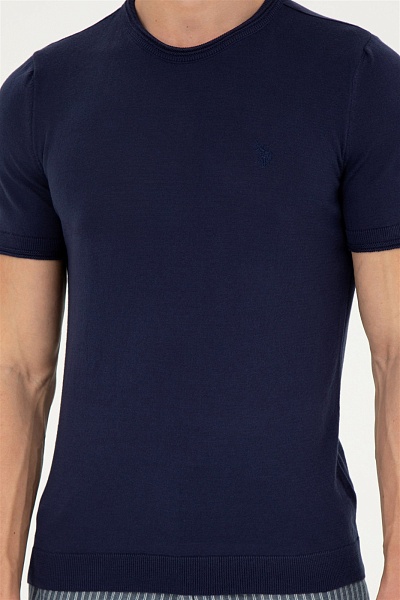 Футболка базовая трикотажная - G081SZ0TK0FORLA-IY24 Кофта муж. (VR033, 3XL)