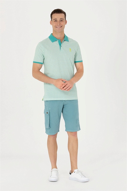 Шорты карго из хлопка прямые - G081SZ0310ASKAR Бермуды муж. (VR152, 28)