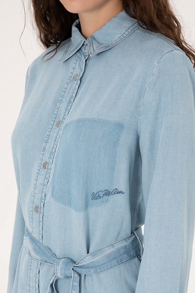 Платье-рубашка мини - G082SZ0DE0BAMBY25Y Платье жен. (DN0022, 40)