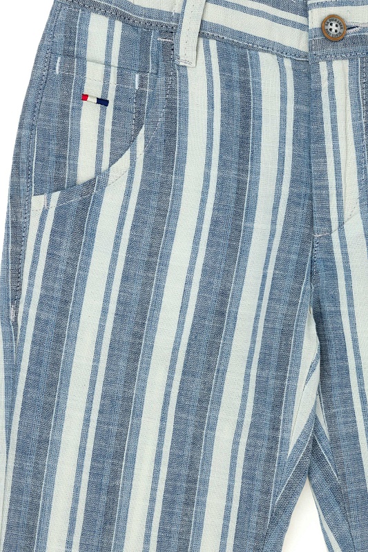 Брюки в полоску для мальчиков - G083SZ0800TOLSKIDS_C Джинсы муж. детс. (DN0022, 3_4)