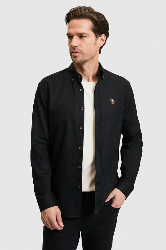 Рубашка из хлопка - G081SZ0040CEDCOLORREG026Y Сорочка муж. (VR046, XS)