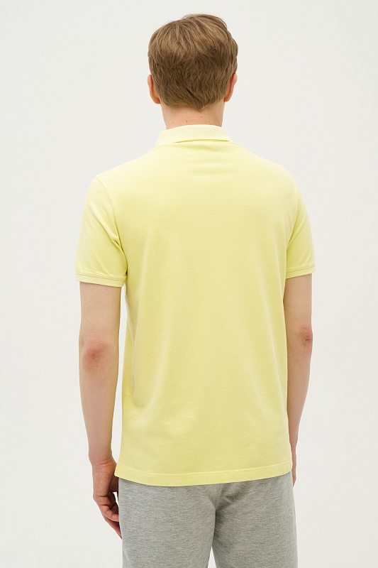 Футболка-поло из хлопка - G081SZ0110CEM_R Футболка муж. (VR004, XS)