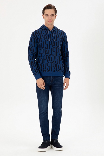 Худи с принтом из надписей - G081SZ0820METRA_E Толстовка муж. (VR028, XL)