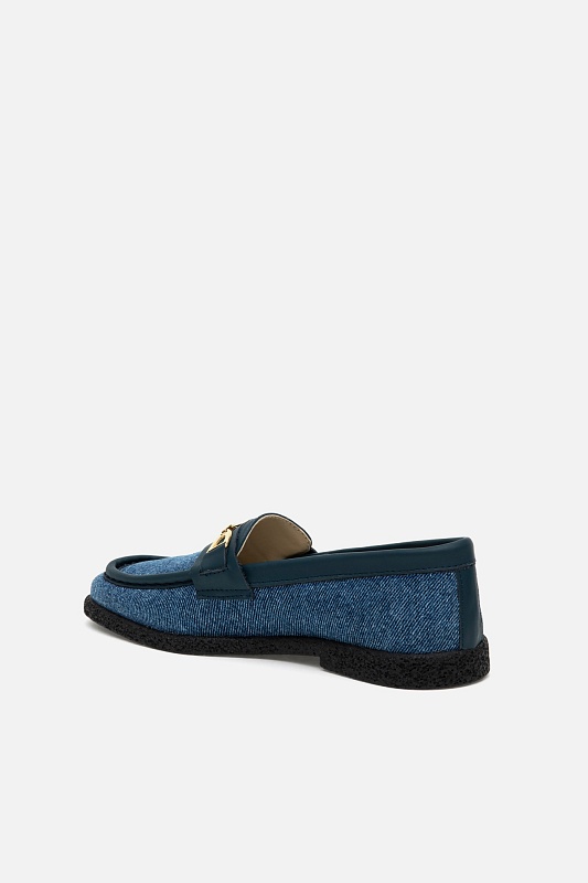 Лоферы комбинированные - S082SZ0330Y24DELAY Обувь жен. (VR018, 36)