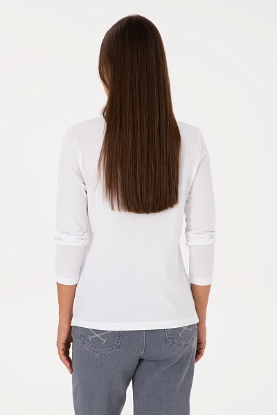 Поло с длинным рукавом из хлопка - G082SZ0820TPG_SK025 Толстовка жен. (VR013, XL)