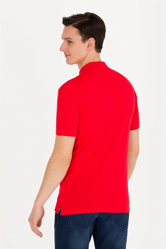 Футболка-поло из хлопка - G081SZ0110TP08IY023 Футболка муж. (VR030, S)