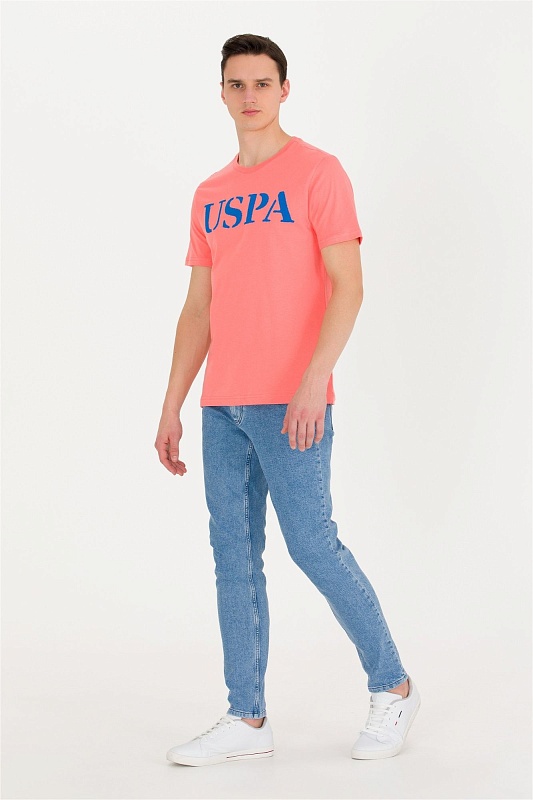 Футболка из хлопка с надписью - G081SZ0110GEARTIY023 Футболка муж. (VR047, XS)