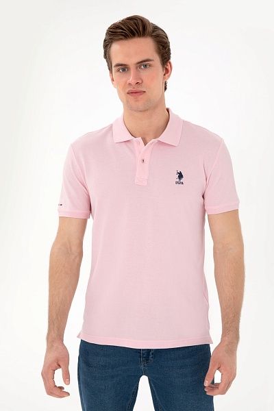 Футболка-поло из хлопка с логотипом - G081SZ0110TP04IY025 Футболка муж. (VR078, XL)