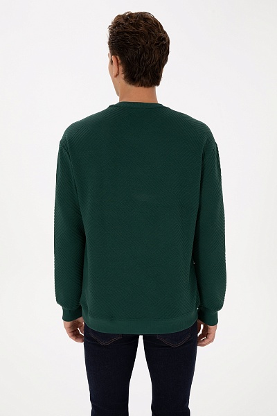 Свитшот с вискозой - G081SZ0820DUN Толстовка муж. (VR079, XL)