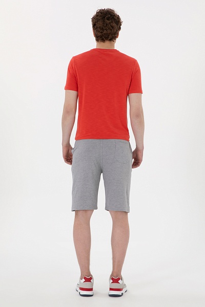 Шорты спортивные на кулиске - G081SZ0OS0MARKOIY025 Брюки спорт. муж. (VR086, S)