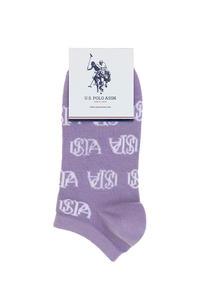 Носки хлопковые короткие, 2 пары - A082SZ013P02YELP Носки жен. (VR034)