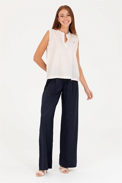 Брюки с защипами - G082SZ0780EX-AYLIS Брюки жен. (VR033, 42)