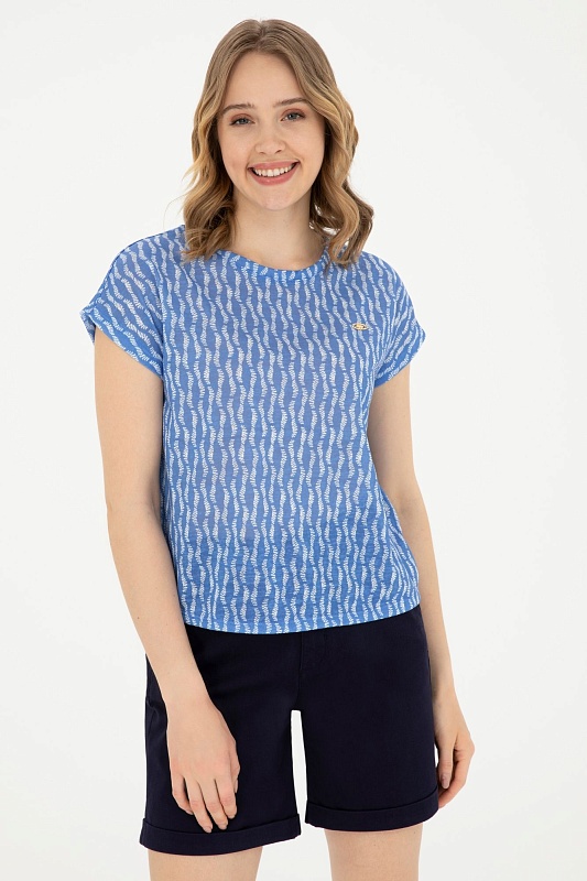 Футболка с узором - G082SZ0110PACEY Футболка жен. (VR032, XL)