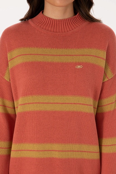 Свитер в полоску - G082SZ0TK0E_FORIX Кофта жен. (VR026, M)