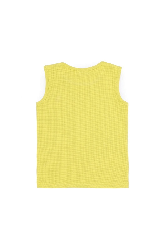 Майка из хлопка в рубчик для девочек - G084SZ0110PATLET Футболка жен. детс. (VR168, 9_10)