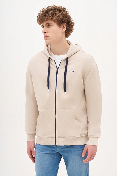 Толстовка на молнии с капюшоном - G081SZ0820TIMET-R Толстовка муж. (VR049, XL)