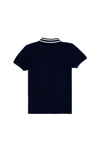 Футболка-поло из хлопка с контрастным дизайном для мальчиков - G083SZ0110T_TUCAKIDS Футболка муж. детс. (VR033, 3_4)