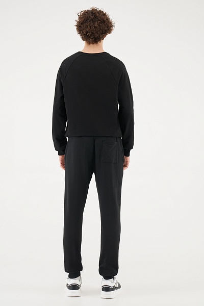 Спортивные брюки на манжетах - G081SZ0OP0ART_HEROLD Брюки спорт. муж. (VR046, 5XL)