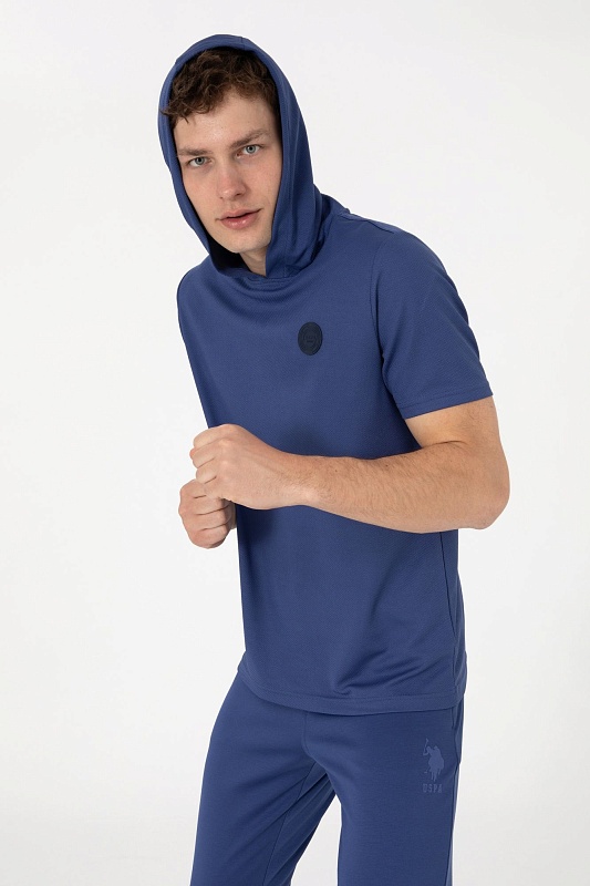 Футболка с капюшоном - G081SZ0110S_LECA Футболка муж. (VR059, XL)
