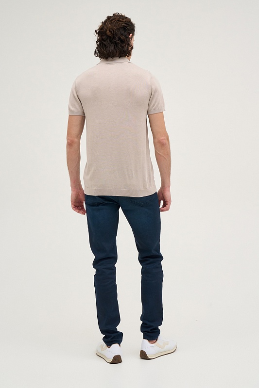 Футболка-поло трикотажная - G081SZ0TK0RAHAL-IY23-R Кофта муж. (VR049, XS)