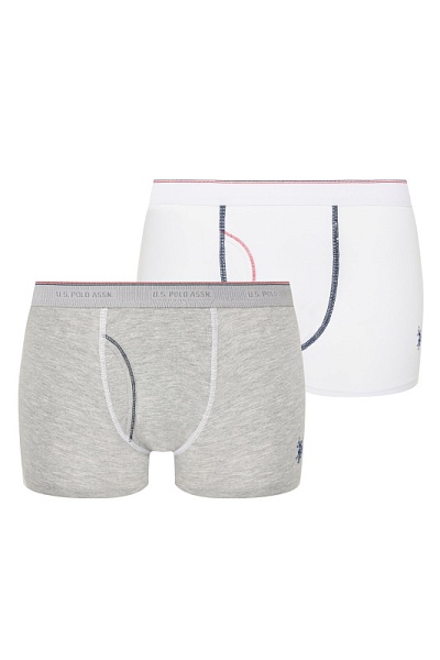 Трусы боксеры, 2 пары - I081SZ0IA08009324Y_R_STK Нижнее белье муж. (VR013, 2XL)