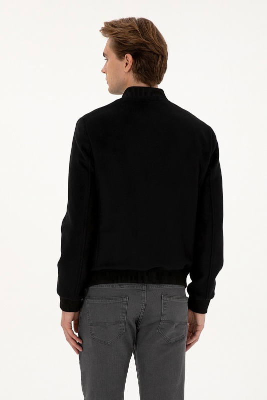 Бомбер с добавлением шерсти - 