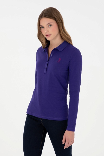 Поло с длинным рукавом из хлопка - G082SZ0820TPG_SK024 Толстовка жен. (VR038, L)
