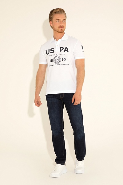 Футболка-поло из хлопка - G081SZ0110T_MANCA Футболка муж. (VR013, XL)