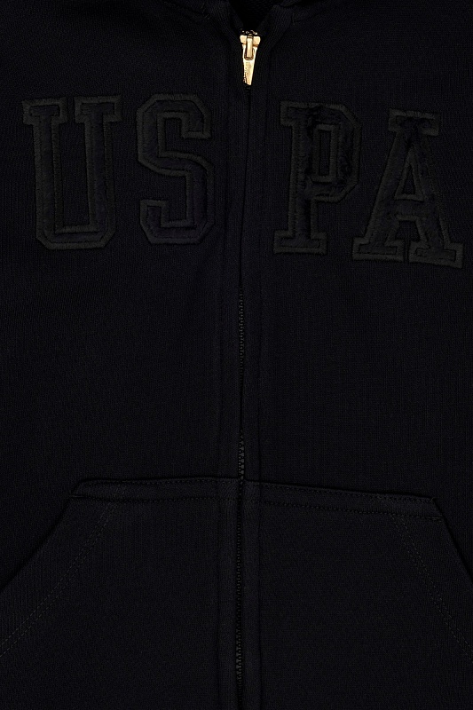 Толстовка из хлопка с нашивкой для девочек - G084SZ0820RW01-SK023 Толстовка жен. детс. (VR046, 7_8)