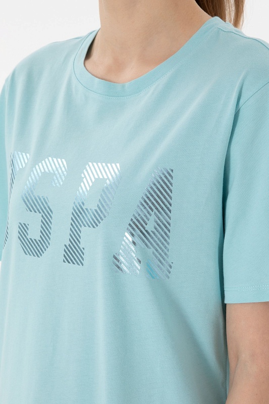 Футболка из хлопка с принтом - G082SZ0110SEANIY025 Футболка жен. (VR007, S)