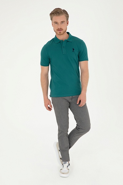 Футболка-поло из хлопка - G081SZ0110TP08IY024 Футболка муж. (VR101, M)