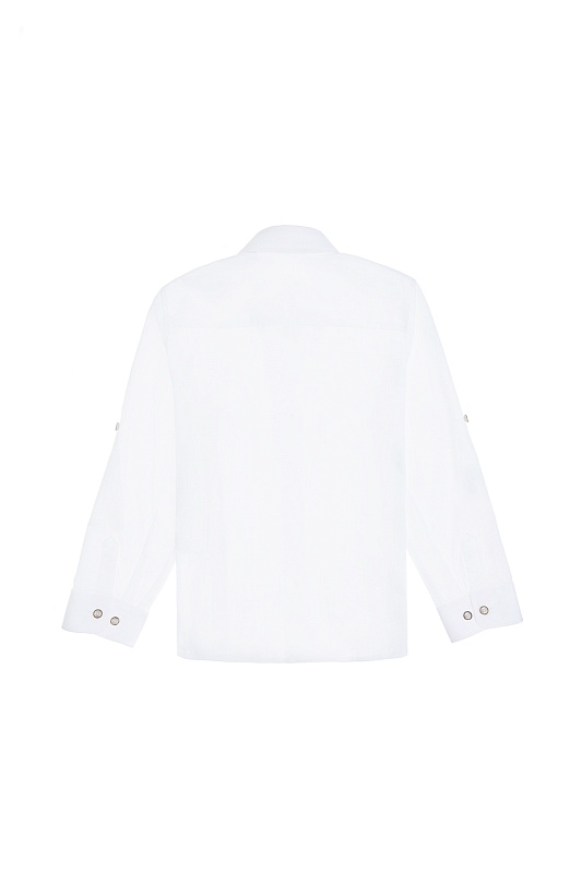 Рубашка из хлопка для мальчиков - G083SZ0040ENZOKIDS025Y Сорочка муж. детс. (VR013, 9_10)