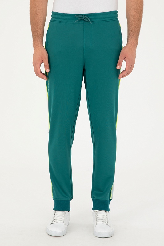Спортивные брюки на манжетах - G081SZ0OP0VACA Брюки спорт. муж. (VR101, XL)