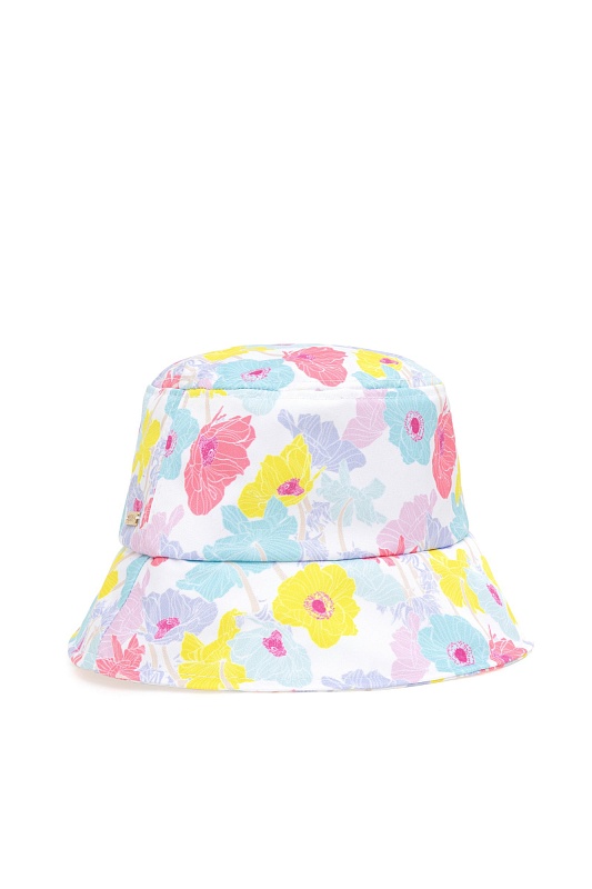 Панама в цветочный принт для девочек - A084SZ064P01MONOLI Шапка жен. детс. (VR044, 1)
