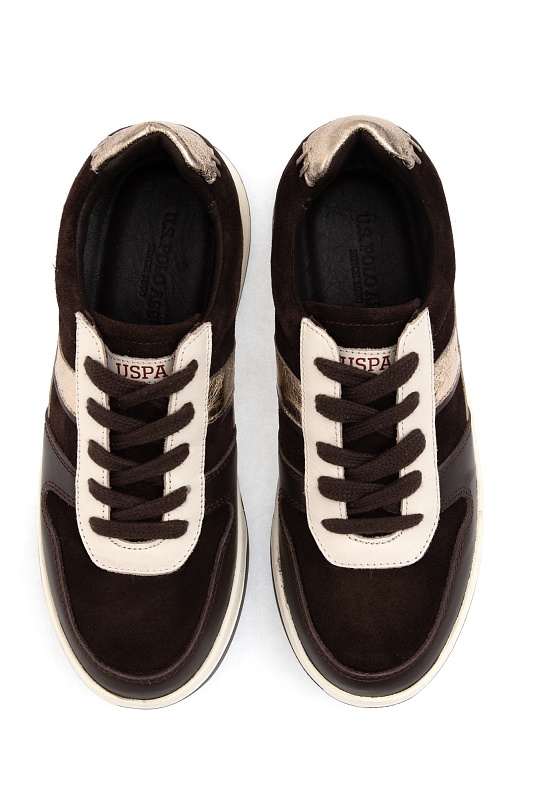 Кроссовки комбнированные из натуральной кожи - S082SZ0330K25DERADO_SNKR Обувь жен. (VR029, 36)