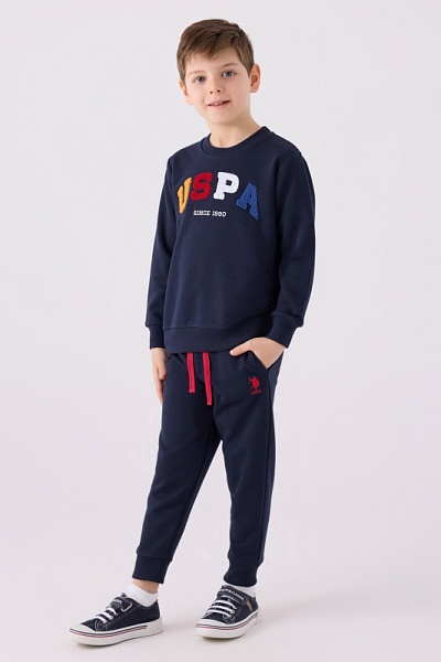 Свитшот и спортивные брюки для мальчиков - G083SZ0HF0US1942 Костюм дом. муж. детс. (VR033, 4_5)