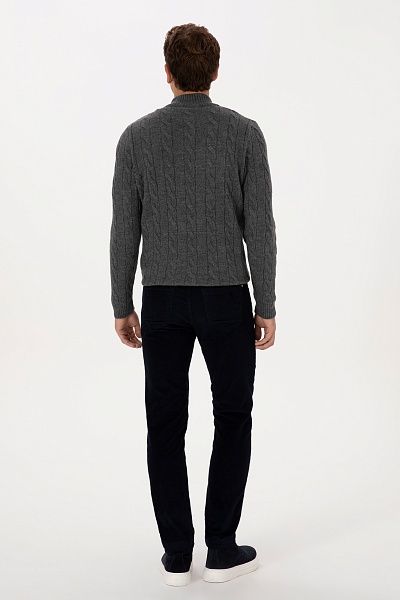 Вельветовые брюки зауженные - G081SZ0780CORDUROY25K Брюки муж. (VR033, 32, 34)