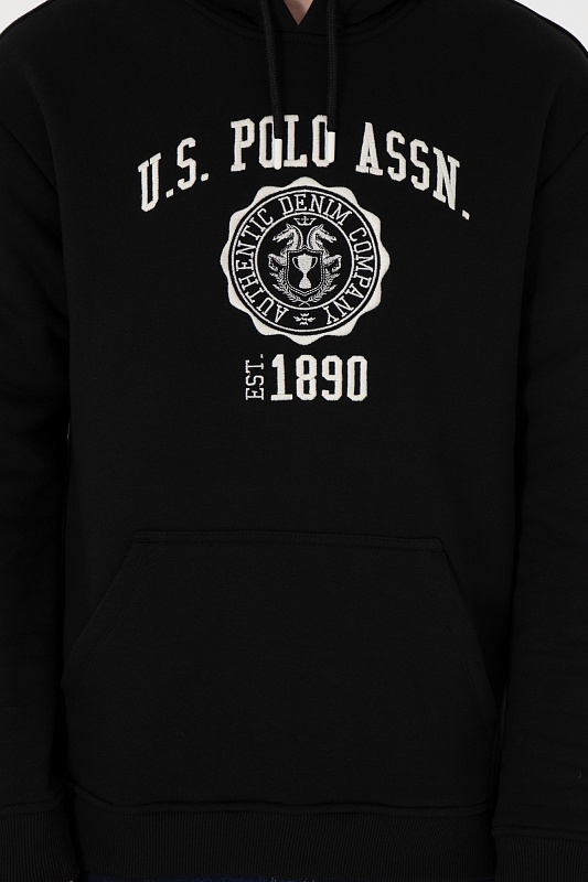 Худи из хлопка с вышивкой - G081SZ0820RC_SURIN Толстовка муж. (VR046, XS)