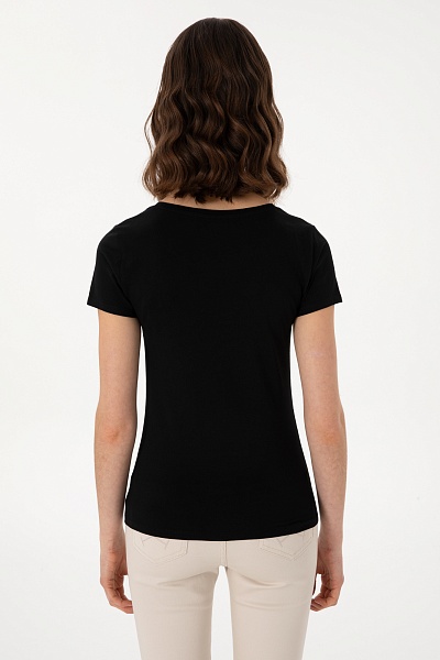 Футболка из хлопка приталенная - G082SZ0110TO25 Футболка жен. (VR046, 2XL)