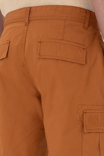 Шорты карго из хлопка - G081SZ0310CURVIS Бермуды муж. (VR072, 33)