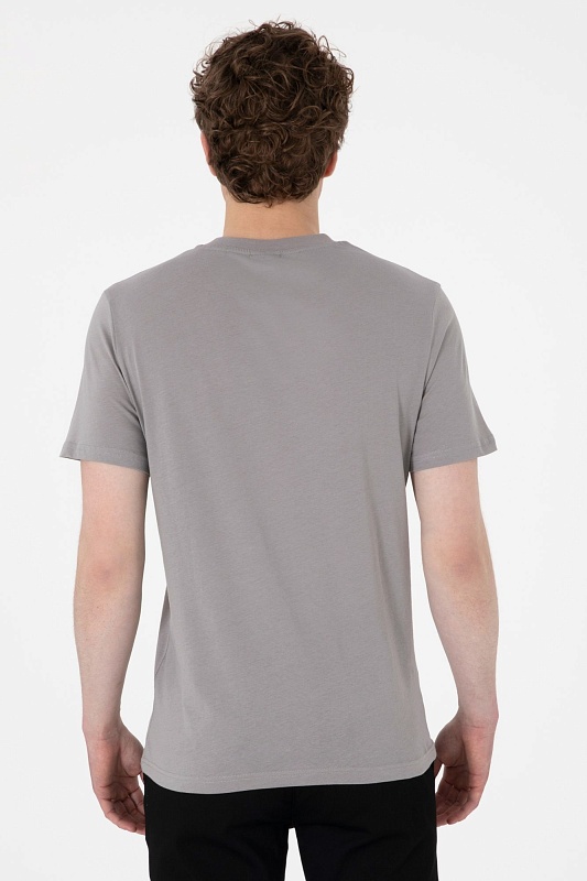 Футболка из хлопка с логотипом - G081SZ0110TS01IY025 Футболка муж. (VR080, 4XL)