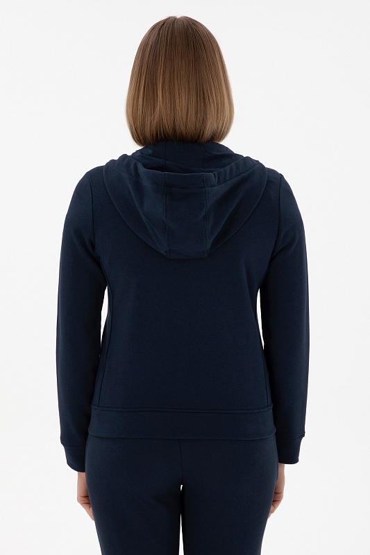 Толстовка на молнии с капюшоном - G082SZ0820SW0125 Толстовка жен. (VR033, S)