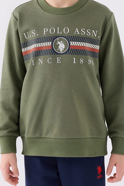 Свитшот и спортивные брюки для мальчиков - G083SZ0HF0US1907 Костюм дом. муж. детс. (VR027, 4_5)
