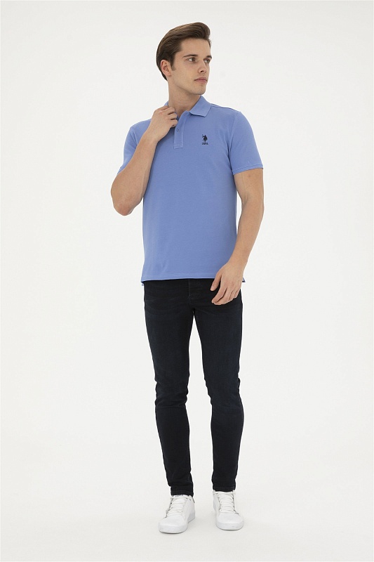 Футболка-поло из хлопка - G081SZ0110TP04IY024 Футболка муж. (VR032, M)